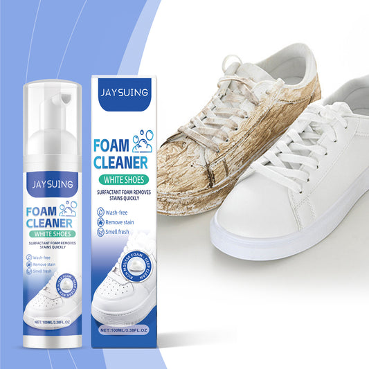 Little White Shoes Foam Cleaner Sports Shoes Decontamination Vamp Clean And Wash Free Whitening Cleaner